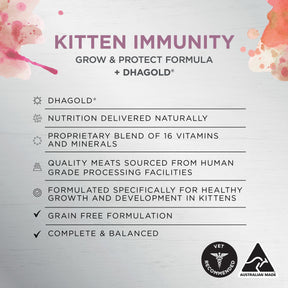 Ivory Coat Inspired by Raw Immunity Kitten Formula (12 x 85g)