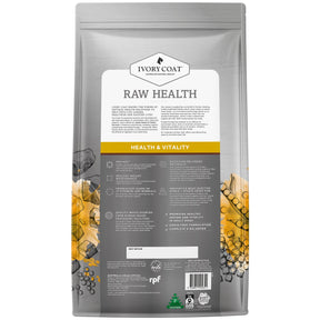 Ivory Coat Raw Health Dry Dog Food Health and Vitality