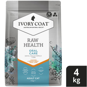 Ivory Coat Raw Health Cat Dry Food Oral Care