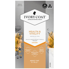 Ivory Coat Inspired by Raw Health & Vitality Cat Formula (12 x 85g)