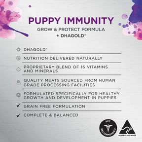 Ivory Coat Inspired by Raw Immunity Puppy Formula (9 x 100g)